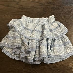 aerie ruffle skirt